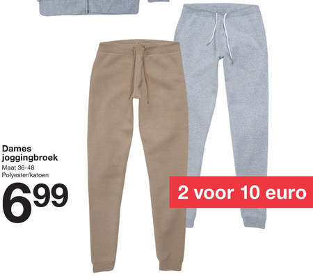 Reproduceren amplitude telegram dames joggingbroek folder aanbieding bij Zeeman - details