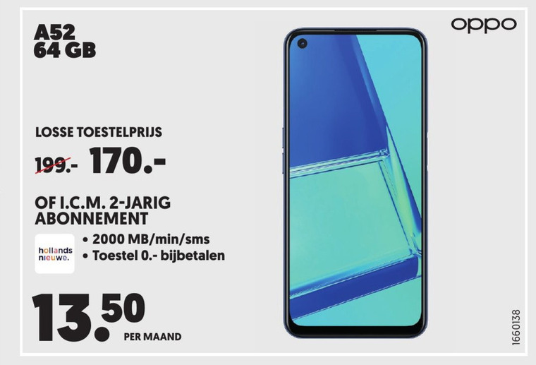 Oppo   mobiel met abonnement, simlock vrije mobieltje folder aanbieding bij  Mediamarkt - details