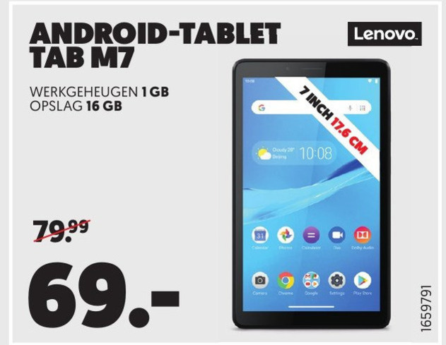 Lenovo   tablet folder aanbieding bij  Mediamarkt - details