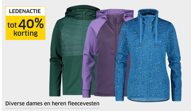 Human Nature   dames vest, heren vest folder aanbieding bij  ANWB - details