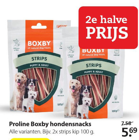 Boxby   hondensnacks folder aanbieding bij  Pets Place - details