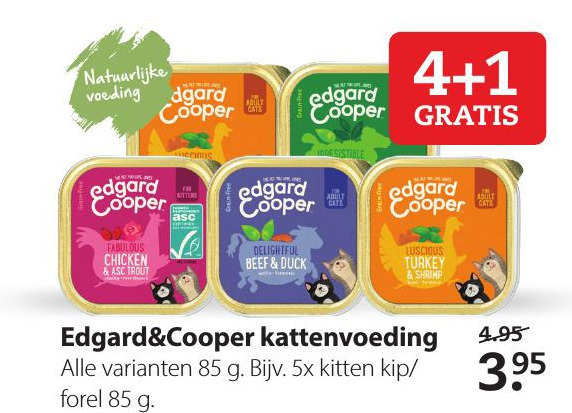 Edgard and Cooper   kattenvoer folder aanbieding bij  Pets Place - details