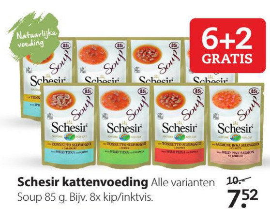 Schesir   kattenvoer folder aanbieding bij  Pets Place - details