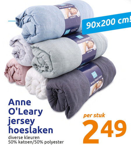 Anne Oleary   hoeslaken folder aanbieding bij  Action - details