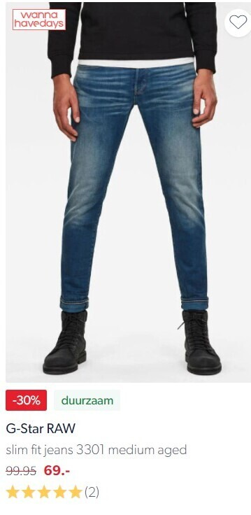 G-Star   heren jeans folder aanbieding bij  wehkamp.nl - details