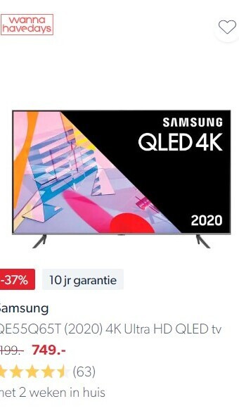 Samsung   4k ultrahd televisies folder aanbieding bij  wehkamp.nl - details