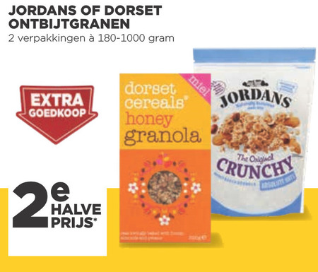 Jordans   cereals folder aanbieding bij  Jumbo - details