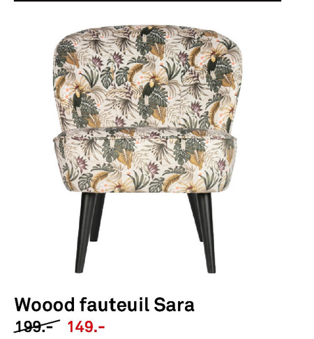 Woood   fauteuil folder aanbieding bij  Karwei - details