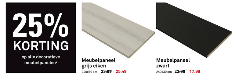 Passend hout Oranje meubelpaneel folder aanbieding bij Karwei - details