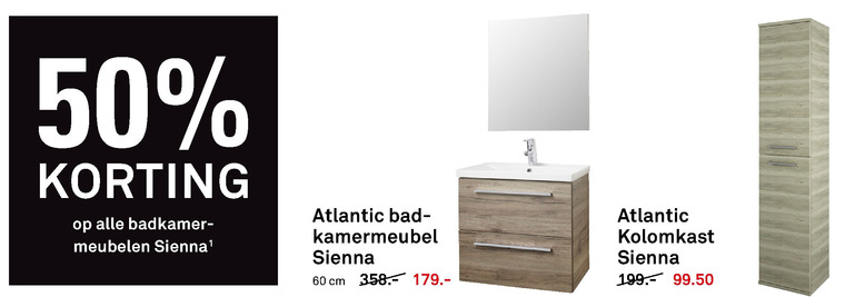 Atlantic   badmeubel folder aanbieding bij  Karwei - details