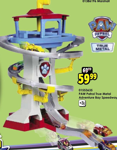 Paw Patrol   racebaan folder aanbieding bij  ToyChamp - details