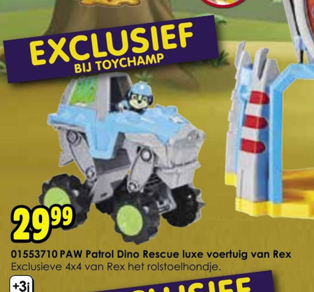 Paw Patrol   miniatuur auto folder aanbieding bij  ToyChamp - details