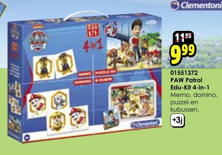 Paw Patrol   kinderspelletje folder aanbieding bij  ToyChamp - details