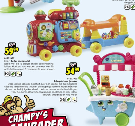 VTech   speelvoedsel folder aanbieding bij  ToyChamp - details