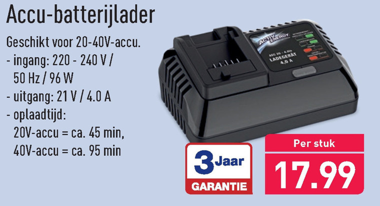 Ferrex   gereedschap accus folder aanbieding bij  Aldi - details