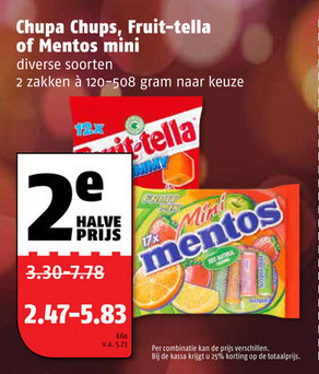 Chupa Chups   lollie, snoep folder aanbieding bij  Poiesz - details