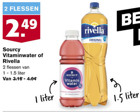 Rivella   fruitdrank, frisdrank folder aanbieding bij  Hoogvliet - details