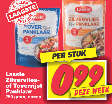 Lassie   rijst folder aanbieding bij  Nettorama - details