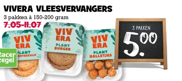 Vivera   vegetarisch folder aanbieding bij  Boons Markt - details