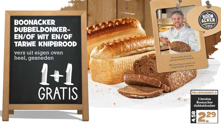 Boonacker   brood folder aanbieding bij  Boons Markt - details