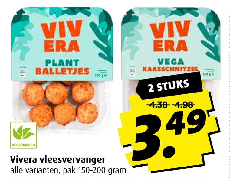 Vivera   vegetarisch folder aanbieding bij  Boni - details