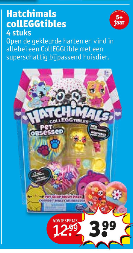 Hatchimals   poppetjes folder aanbieding bij  Kruidvat - details