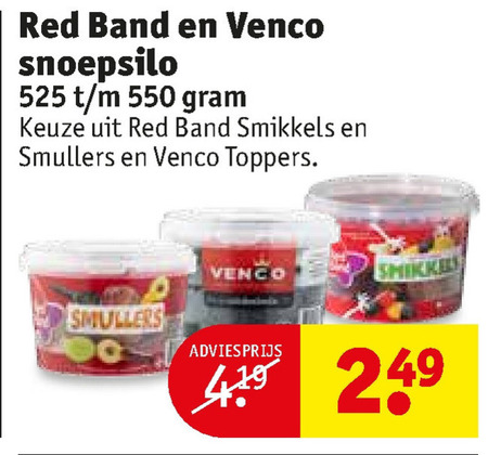 Red Band   snoep, drop folder aanbieding bij  Kruidvat - details