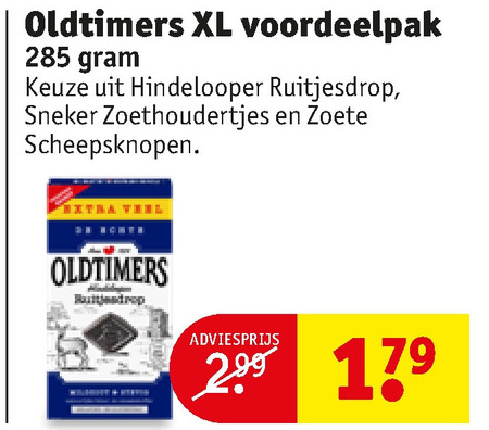 Oldtimers   drop folder aanbieding bij  Kruidvat - details