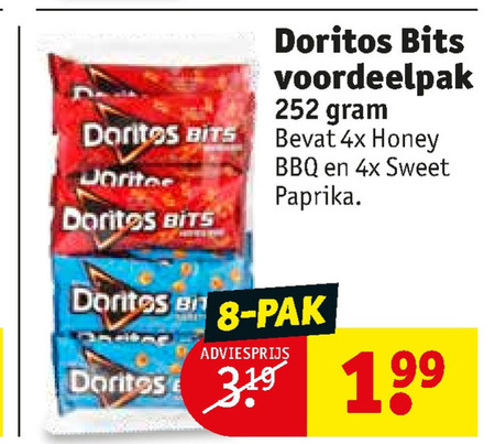 Doritos   zoutje folder aanbieding bij  Kruidvat - details