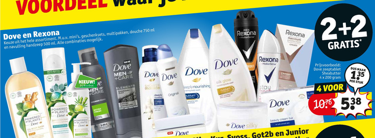 Rexona   douchegel, deodorant folder aanbieding bij  Kruidvat - details