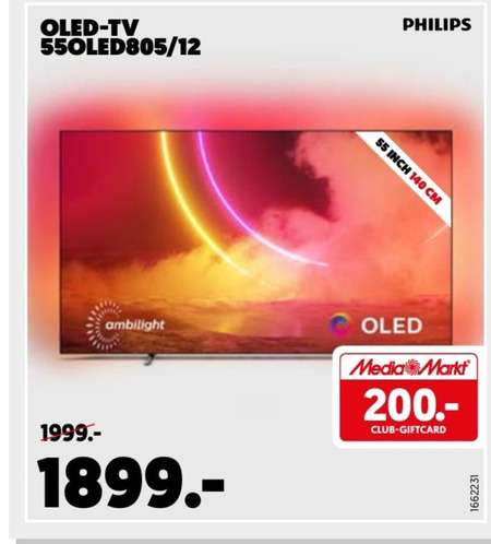 Philips   4k ultrahd televisies, oled televisie folder aanbieding bij  Mediamarkt - details