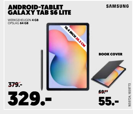 Samsung   tablet folder aanbieding bij  Mediamarkt - details