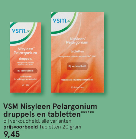 VSM   huisapotheek folder aanbieding bij  Etos - details