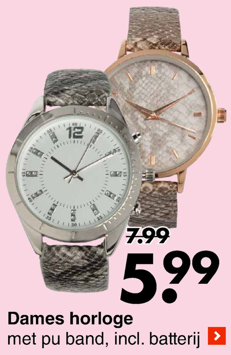 Dames sales horloge aanbieding