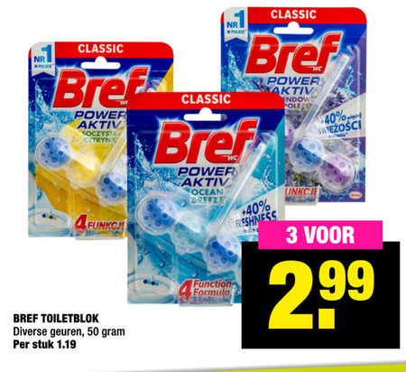 Bref   toiletblok folder aanbieding bij  Big Bazar - details