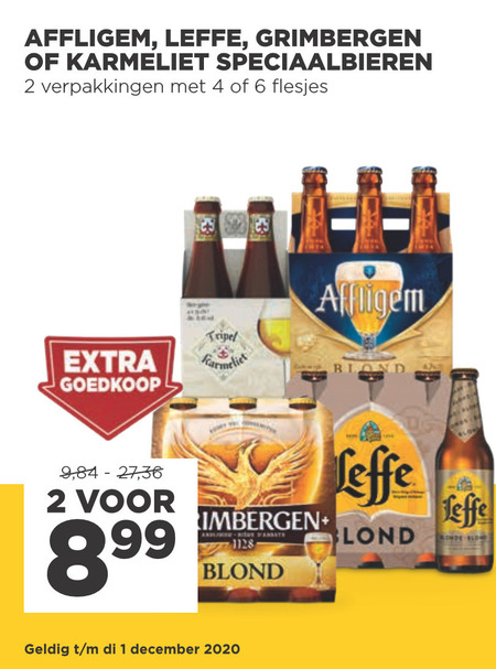 Grimbergen   speciaalbier folder aanbieding bij  Jumbo - details