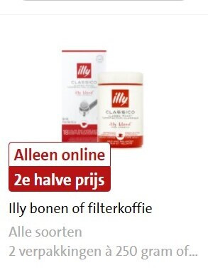 Illy   koffiebonen, koffie folder aanbieding bij  Jumbo - details