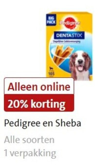 Sheba   hondensnacks, kattenvoer folder aanbieding bij  Jumbo - details