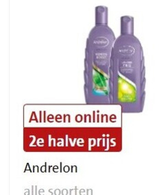 Andrelon   shampoo, conditioner folder aanbieding bij  Jumbo - details