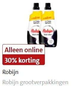 Robijn   wasmiddel folder aanbieding bij  Jumbo - details