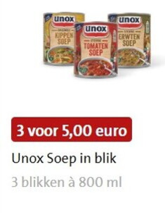 Unox   soep folder aanbieding bij  Jumbo - details