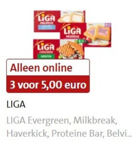 Liga   melkbiscuit, fruitbiscuit folder aanbieding bij  Jumbo - details