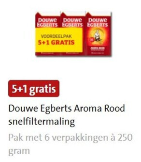 Douwe Egberts   koffie folder aanbieding bij  Jumbo - details