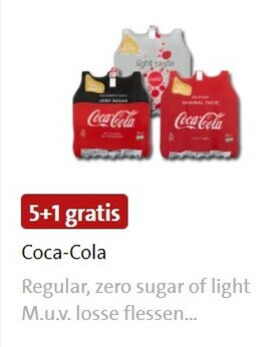 Coca-Cola   cola folder aanbieding bij  Jumbo - details