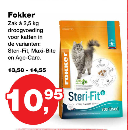 Fokker   kattenvoer folder aanbieding bij  Jumper - details