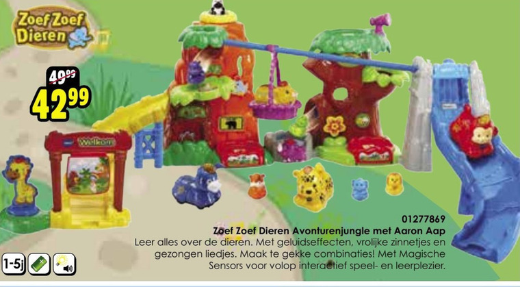 VTech   peuter- of babyspeelgoed folder aanbieding bij  ToyChamp - details