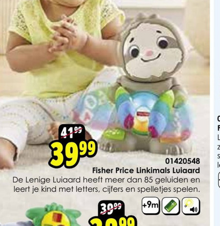 Fisher Price   peuter- of babyspeelgoed folder aanbieding bij  ToyChamp - details