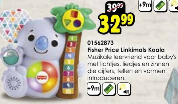 Fisher Price   peuter- of babyspeelgoed folder aanbieding bij  ToyChamp - details