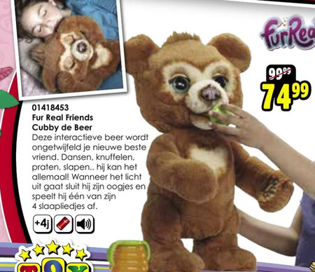 Fur Real   interactieve speelfiguur folder aanbieding bij  ToyChamp - details