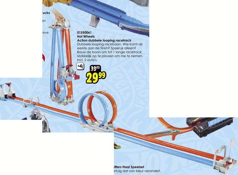 Hot Wheels   racebaan folder aanbieding bij  ToyChamp - details